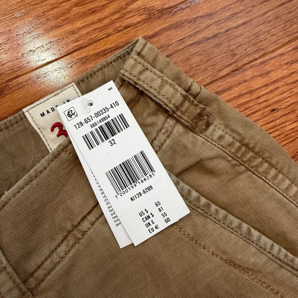 New Abercrombie & Fitch Regulation Officer Shorts VB-5 Mens 32 Brown Chino 5